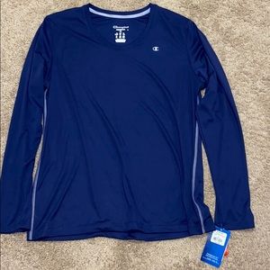 CHAMPION xlarge blue long sleeve